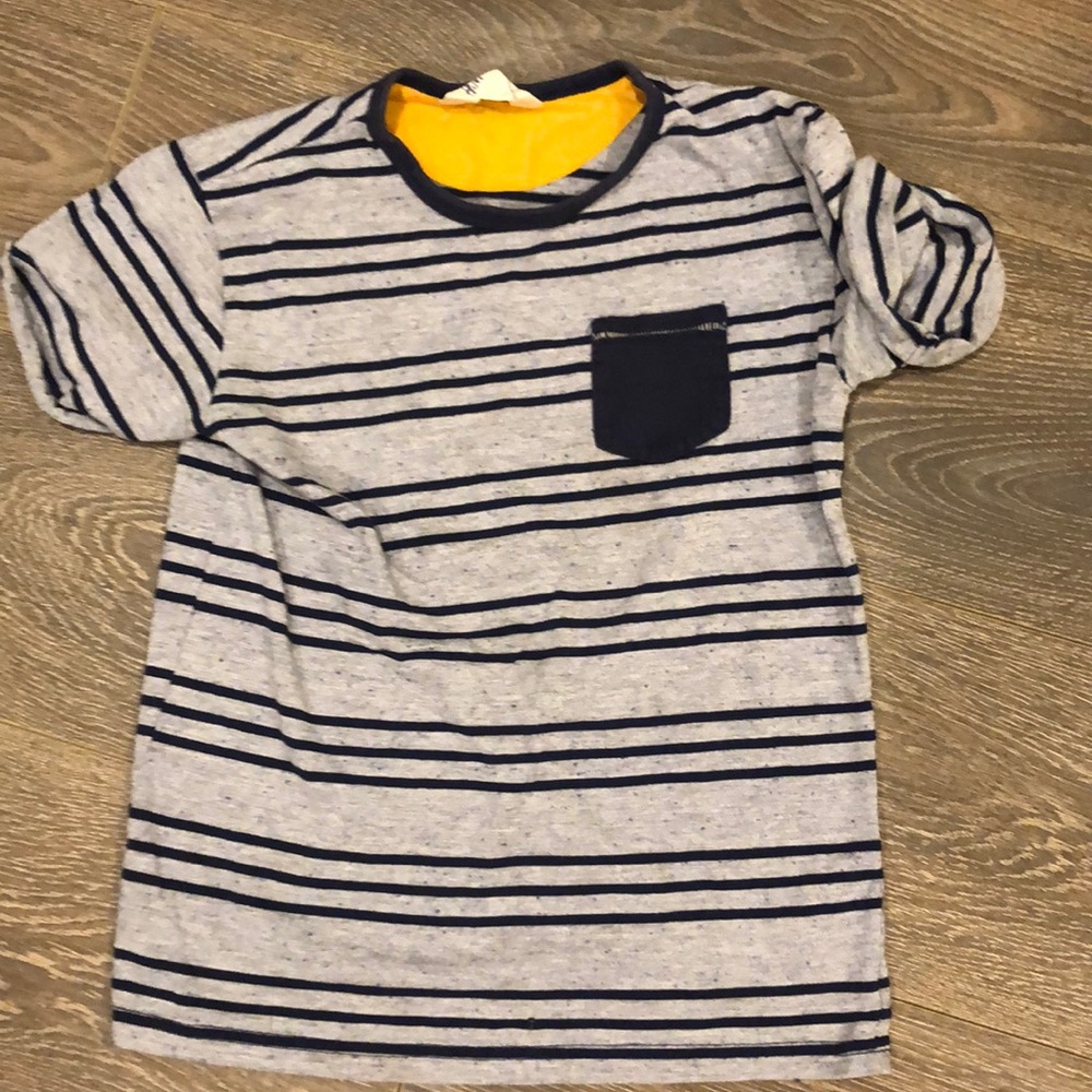 Cute H&M striped T-shirt, size 10-12y.